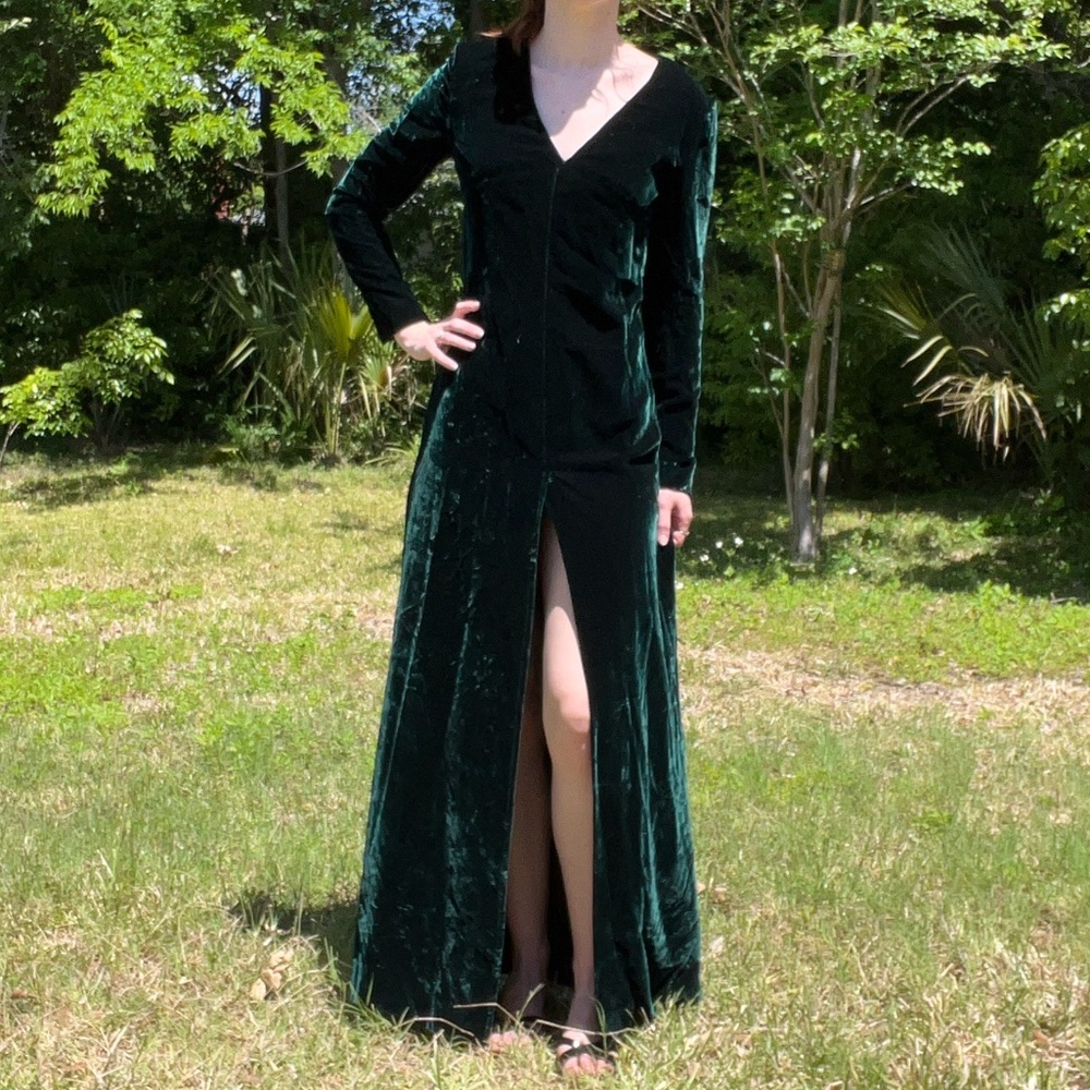 Vintage Velvet Gown